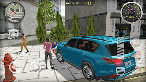 LX600 Auto Driving Simulator screenshot 3