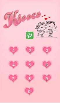 Applock Theme Kiss Love screenshot 2