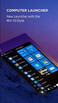 Computer launcher PRO 2019 for Win 10 themes скриншот 1