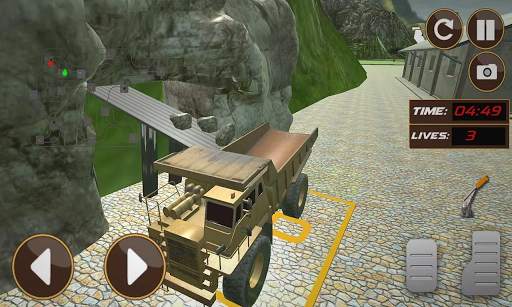 offroad truk simulator: bukit screenshot 2