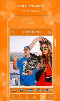 Photo Editor For WWE स्क्रीनशॉट 3