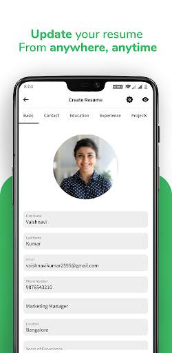 Resume Builder Online CV Maker Download PDF Free screenshot 4