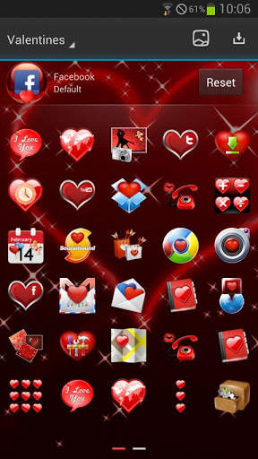 Next Launcher Valentines Theme screenshot 8
