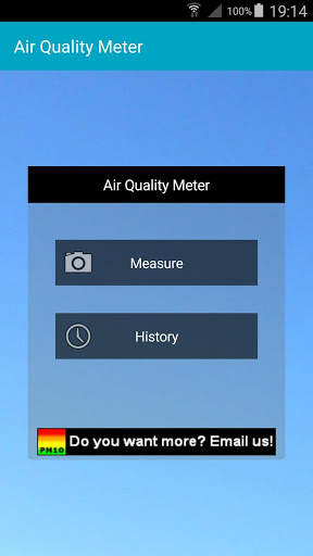 Air Quality Meter - PM10 & AQI screenshot 1