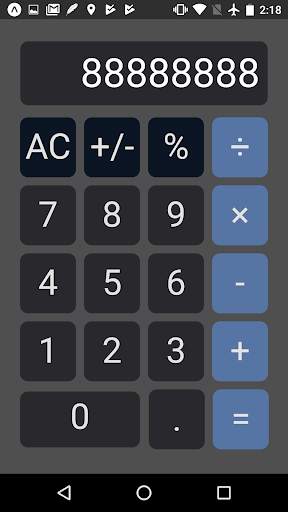 8-Calculator screenshot 2