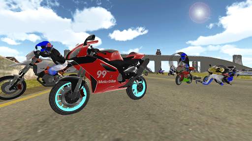 Bike Rider - Police Chase Game screenshot 4