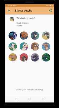 Tom & Jerry WAStickerApps : Stickers for Whatsapp screenshot 2