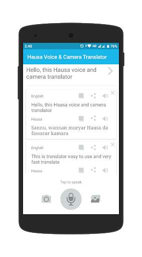Hausa Voice and Camera Translator screenshot 2