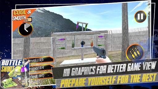Stylish Bottle Shooting Game screenshot 4