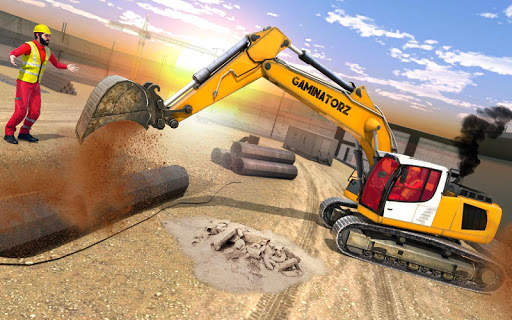 Heavy Excavator Construction Simulator Games screenshot 2