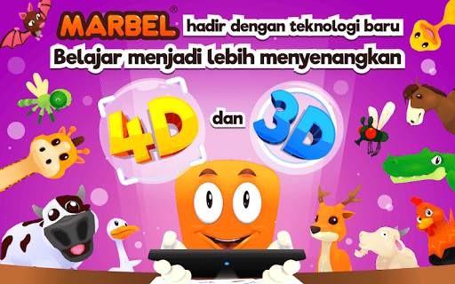 Marbel Fauna 4D - Flashcard Augmented Reality screenshot 1
