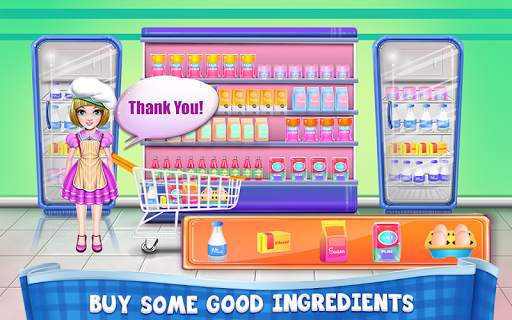 Cream Cheese Ice Cream Cooking screenshot 1