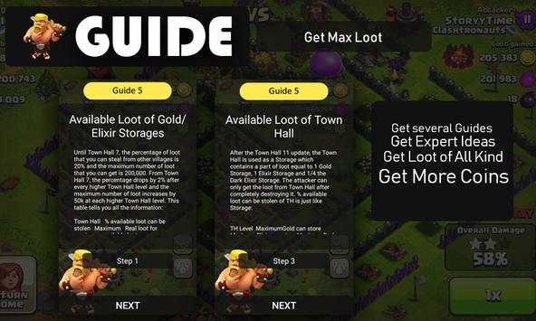 Get Max Loot Clash of Clan Guide screenshot 3
