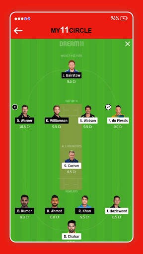 My11 Expert - My11Circle Team & My11 Team Cricket screenshot 3