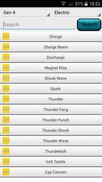 Cheatsheet for pokémon screenshot 3