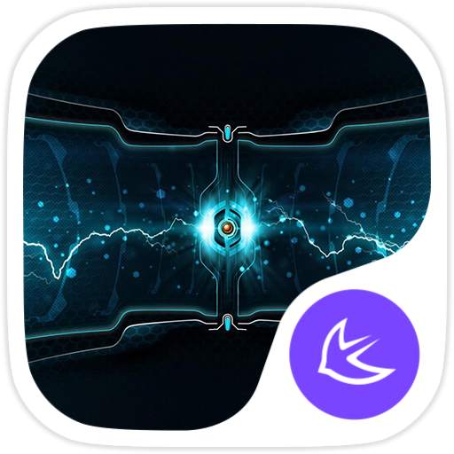 Electric-APUS Launcher theme 695.0.1001