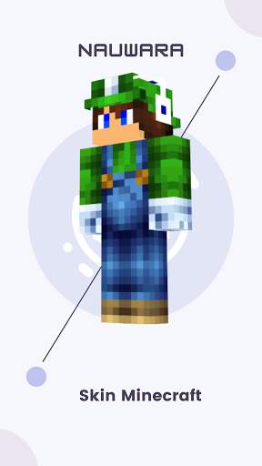Skin Luigi for Minecraft PE screenshot 1