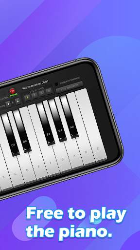 Piano Keyboard - Free Simply Music Band Apps screenshot 2