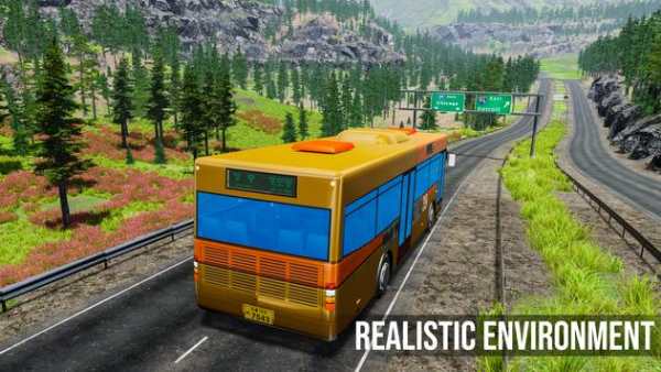 Passenger Bus Racing Games 2019: Hill Bus Race screenshot 5