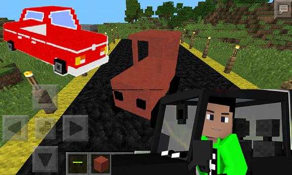 Car Mod Minecraft Pe 0.15.0 screenshot 1