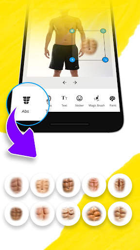 Six Pack Abs Photo Editor : Download your Abs Now screenshot 3