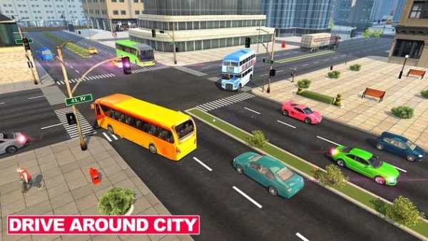 Euro Coach Bus Driving Simulator 2019: City Driver screenshot 8