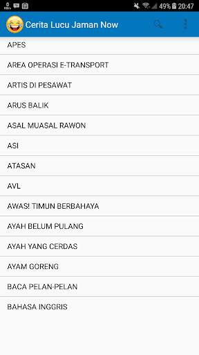 1000  Cerita Lucu Jaman Now screenshot 4