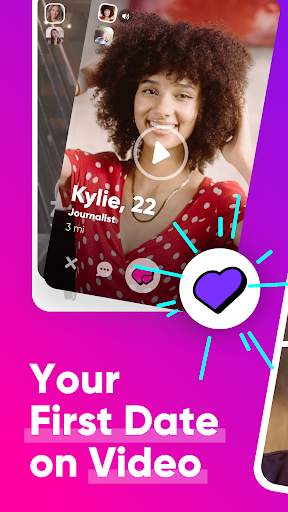 SLIDE: Video Dating - Match. Vibe. Meet New People screenshot 1