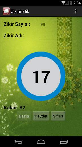 Zikirmatik / Tesbih screenshot 2
