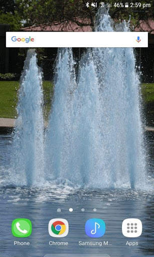 Fountains Live Wallpaper screenshot 3