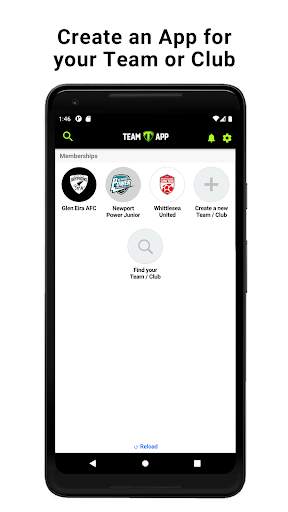 Team App 1 تصوير الشاشة
