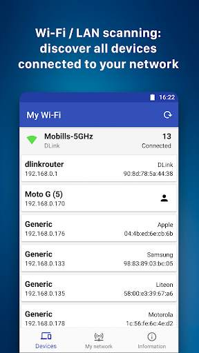 My WiFi - Analyzer and IP Tools screenshot 1