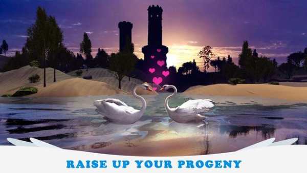 Swan Simulator 3D - City Bird Fly Game screenshot 2