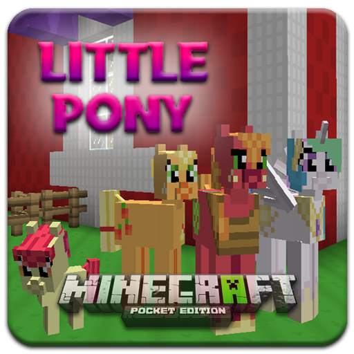 Unicorn Little Pony Mod For Minecraft PE Addons 1.0