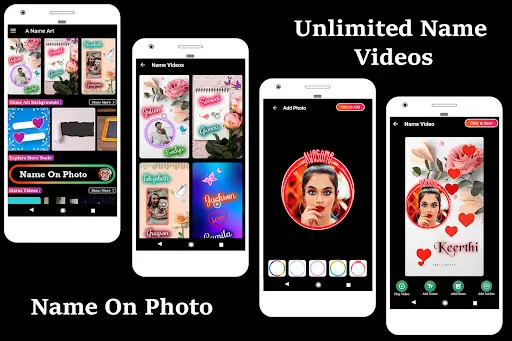 Name art photo editor screenshot 2