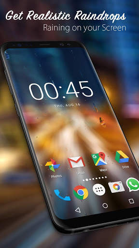 3D Rainy City Live Wallpaper screenshot 1