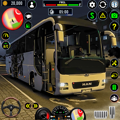Real Bus Driving Game Simulate icon