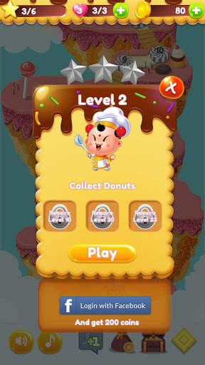 Donuts Crush - Match 3 Game screenshot 3