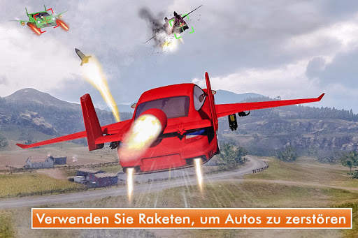 Car Flying Shooting: Car games screenshot 3