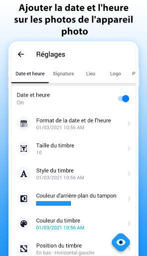 Timestamp camera: Add DateTime screenshot 11