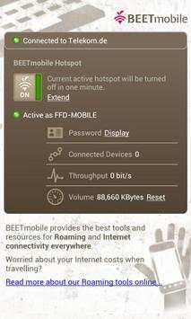 BEETmobile Wifi Hotspot App screenshot 1