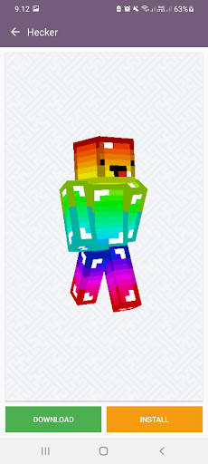 Hacker Skins for Minecraft PE screenshot 7