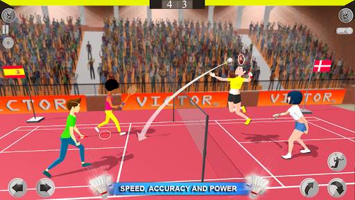 Badminton 3D: Sports Games screenshot 2