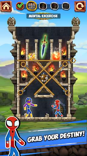 Spider Hero - Rescue Game & Pin Pull screenshot 3