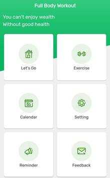 Home Workout-body building screenshot 4