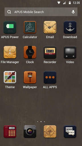 Craftsman-APUS Launcher theme скриншот 2