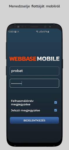 Webbase® Mobile screenshot 1