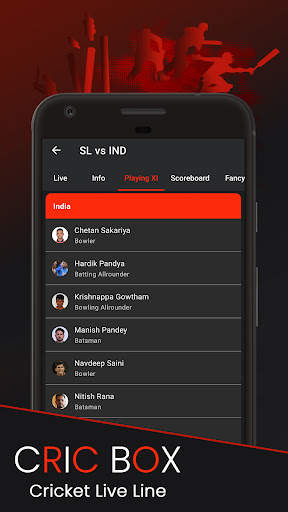 CricBox - Fast Cricket Live Line screenshot 7