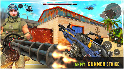 Army Gunner Strike: 3D Critical Action Team Battle screenshot 4