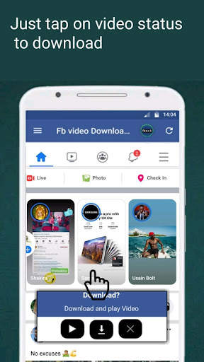 Video downloader for facebook screenshot 3